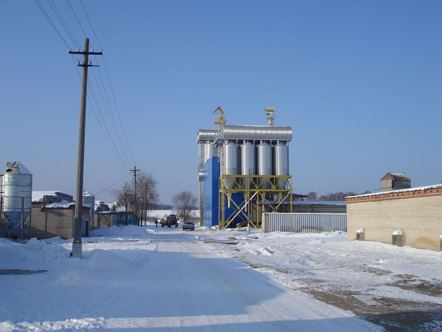 Feed mill in Moscow, Russia