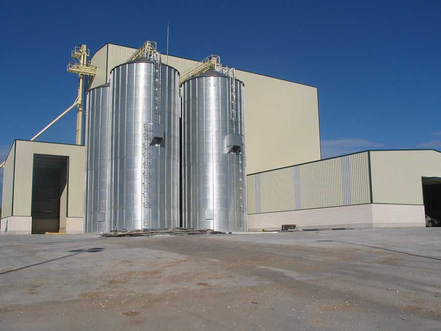 Artajona feed mill in Navarra, Spain