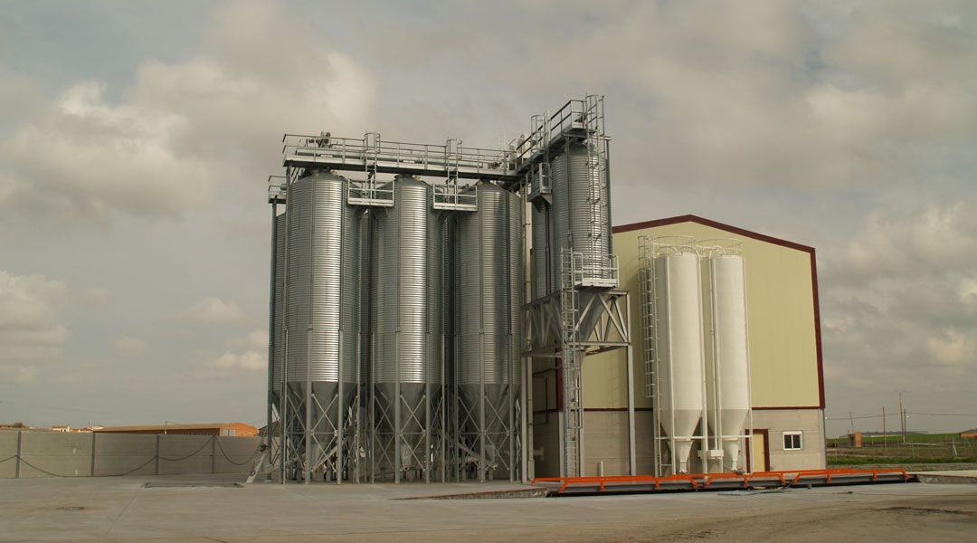 Feed mill for laying-hens in Toledo, Spain